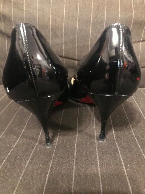 LOUBOUTIN-Peep Toe Pumps Womens SIze 39 USA 9 - photo 3