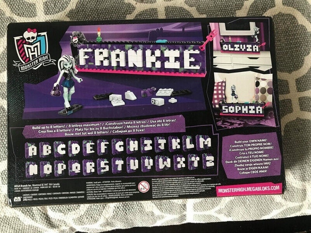 Mega Construx Monster High Name Builder BNIB - photo 2