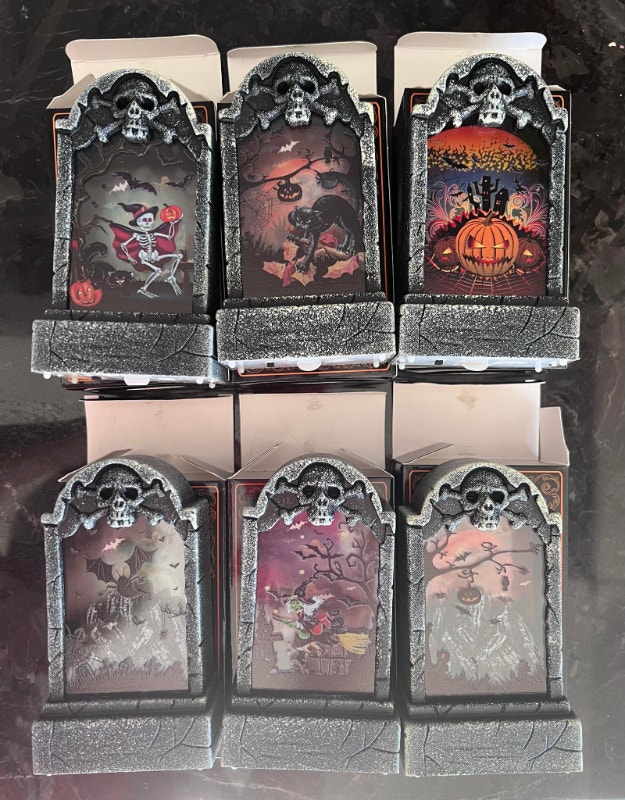 OSALADI Halloween LED Tombstones - 12 Pcs - photo 5