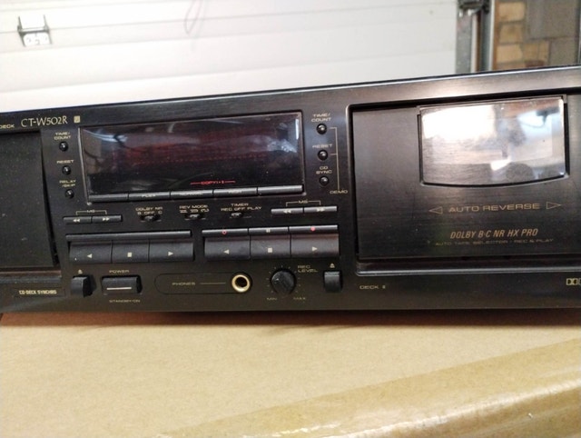 Pioneer CT-W502R Stereo Double Cassette Deck - photo 3