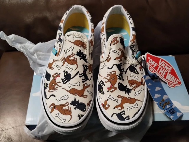 2020 Vans X The Simpsons Family Pets Slip-on - photo 3