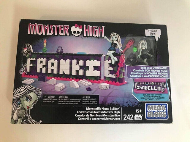 Mega Bloks Monster High Name Builder BNIB