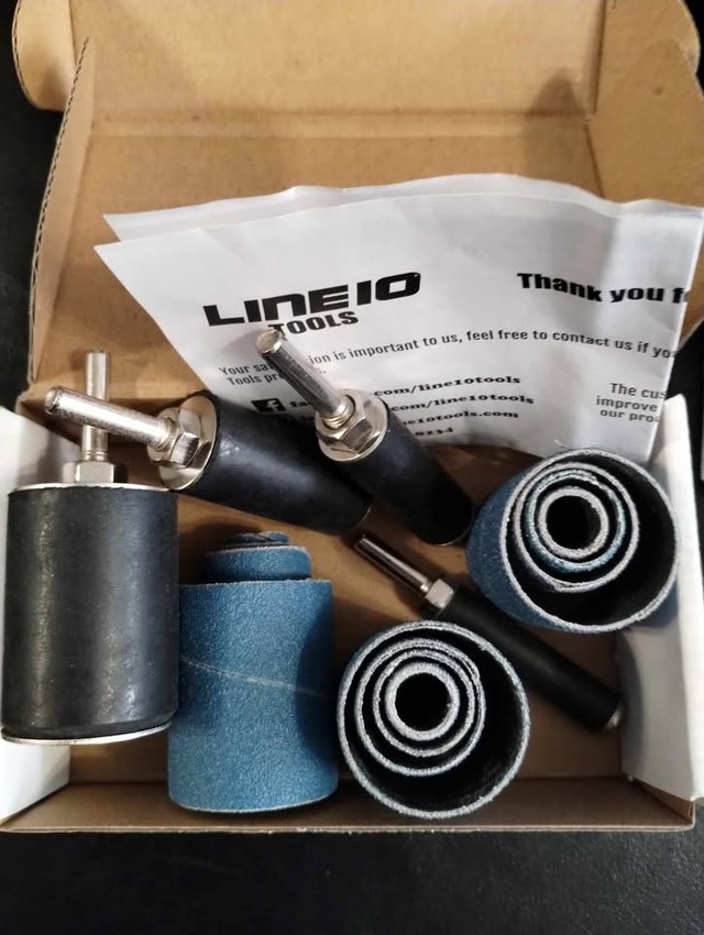 Line 10 Tools - 16 Pack Sanding Drums and Sleeves - photo 2