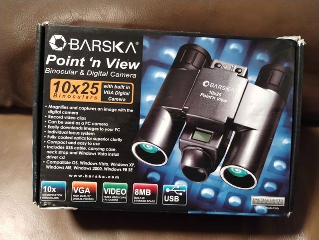 Barska Point 'n View Binocular & Digital Camera AH11358