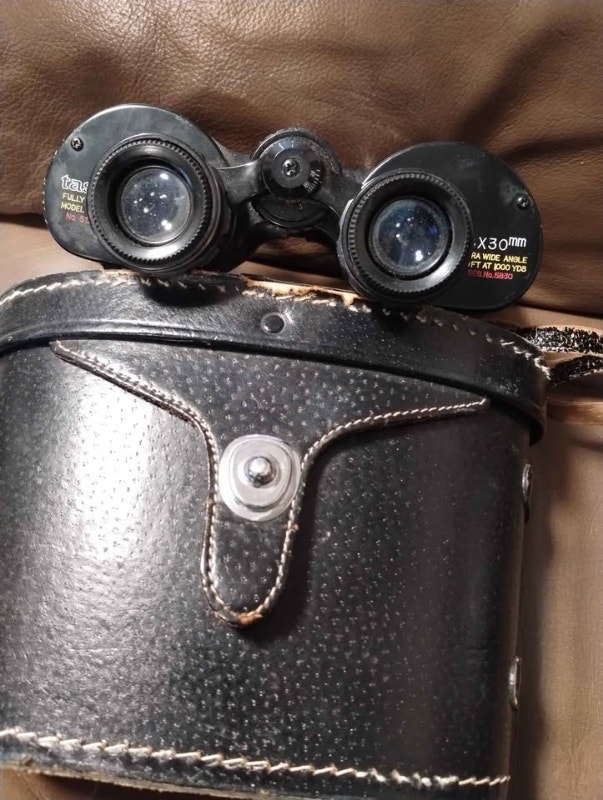 Vintage Tasco 8X30mm Wide Angle Binoculars