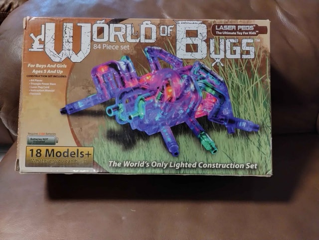 Laser Pegs World Of Bugs