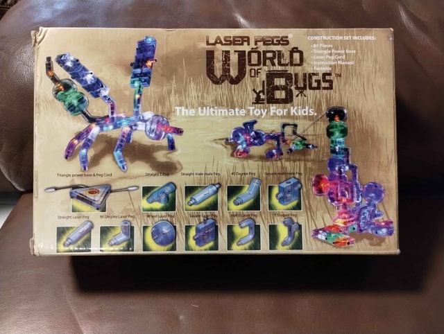 Laser Pegs World Of Bugs - photo 2