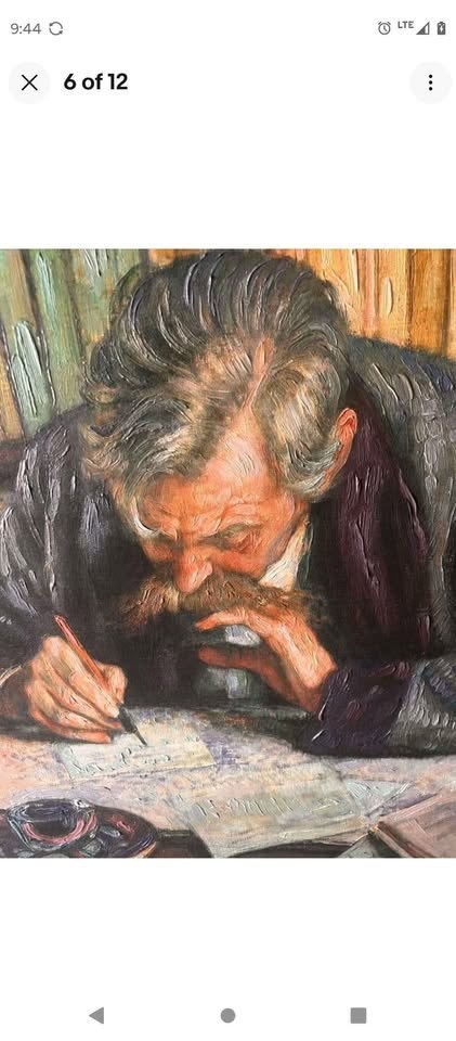 Potrait of Emile Verhaeren Theo Van Rysselberghe 1862-1926 - photo 2