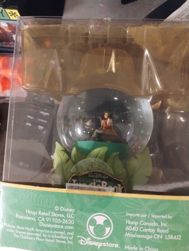Disney Store Jungle Book 40th Anniversary Snowglobe