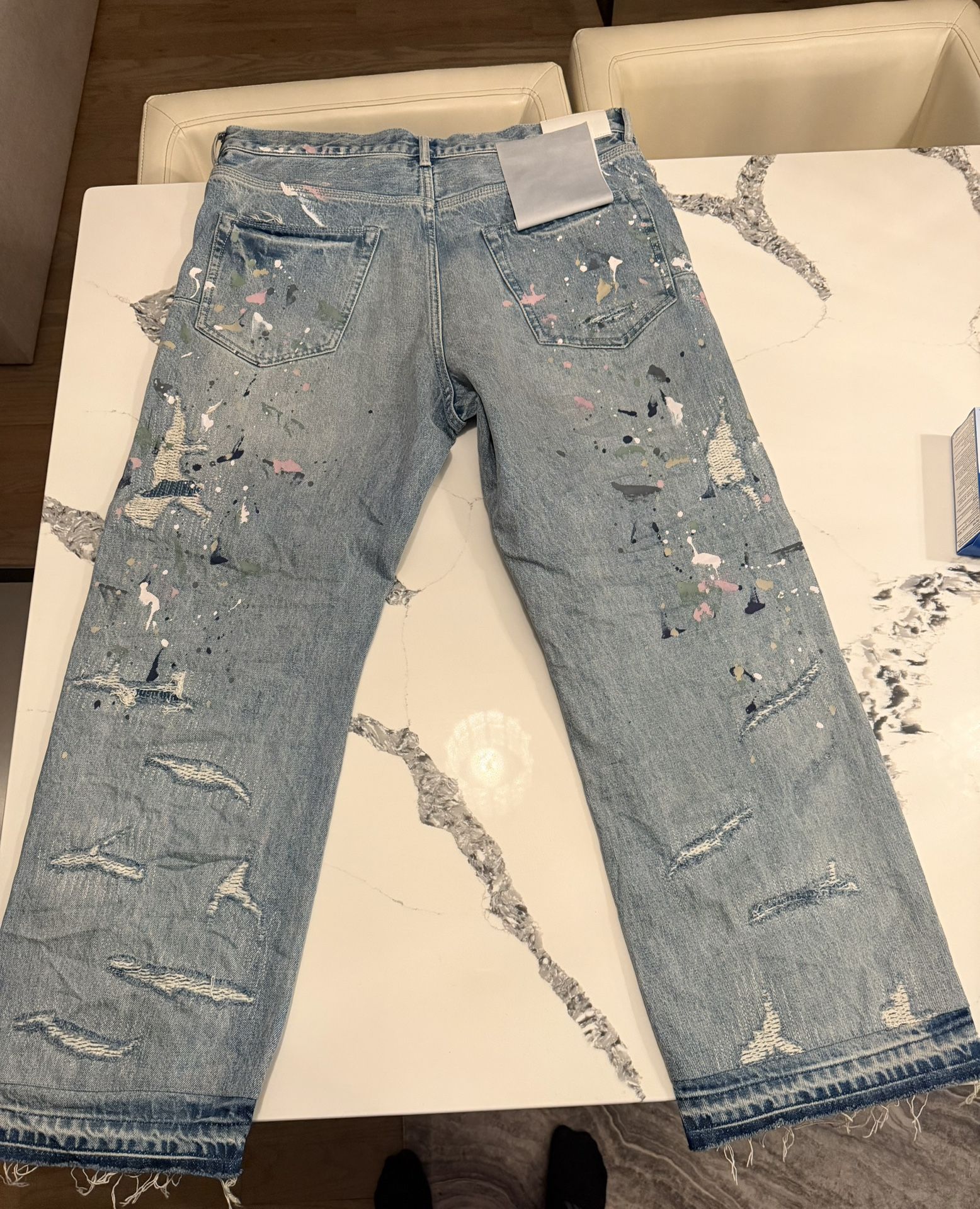 PURPLE Brand P011 Light Indigo Jeans - photo 2
