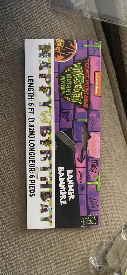 Ninja Turtles Birthday Decorations - photo 2
