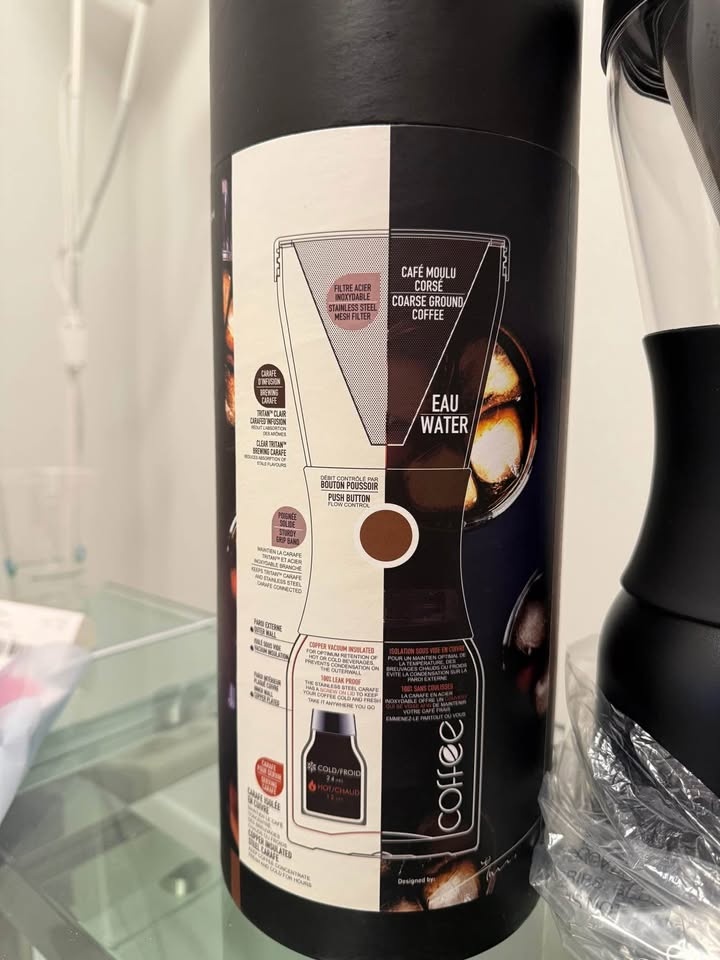 Brand new ASOBU cold brew insulated portable coffee brewer - photo 2