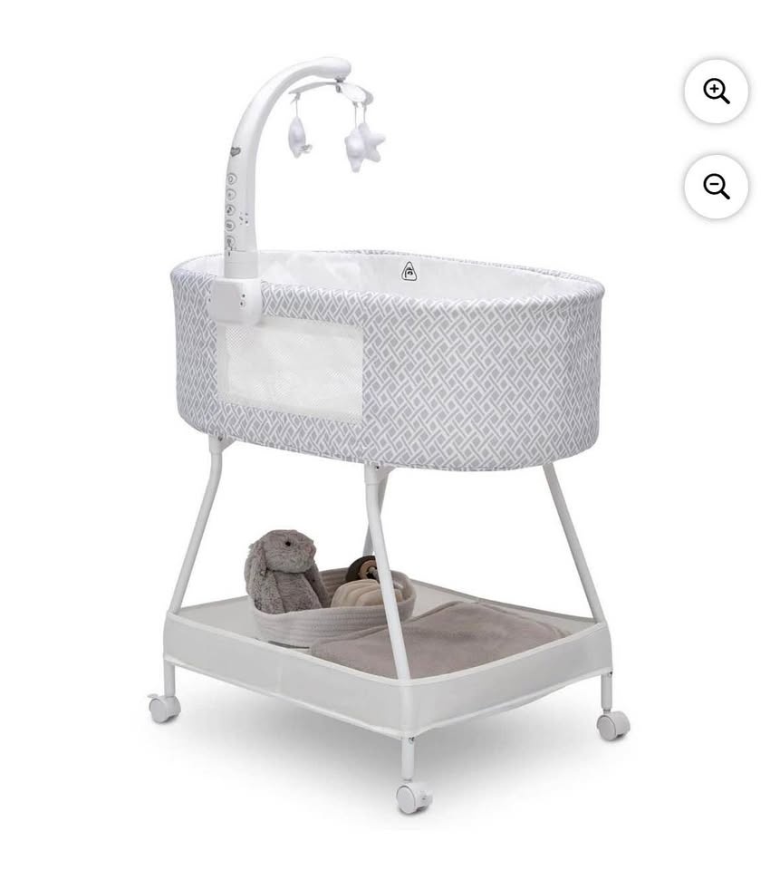 Delta Children Sweet Slumber Bassinet, Garden Path