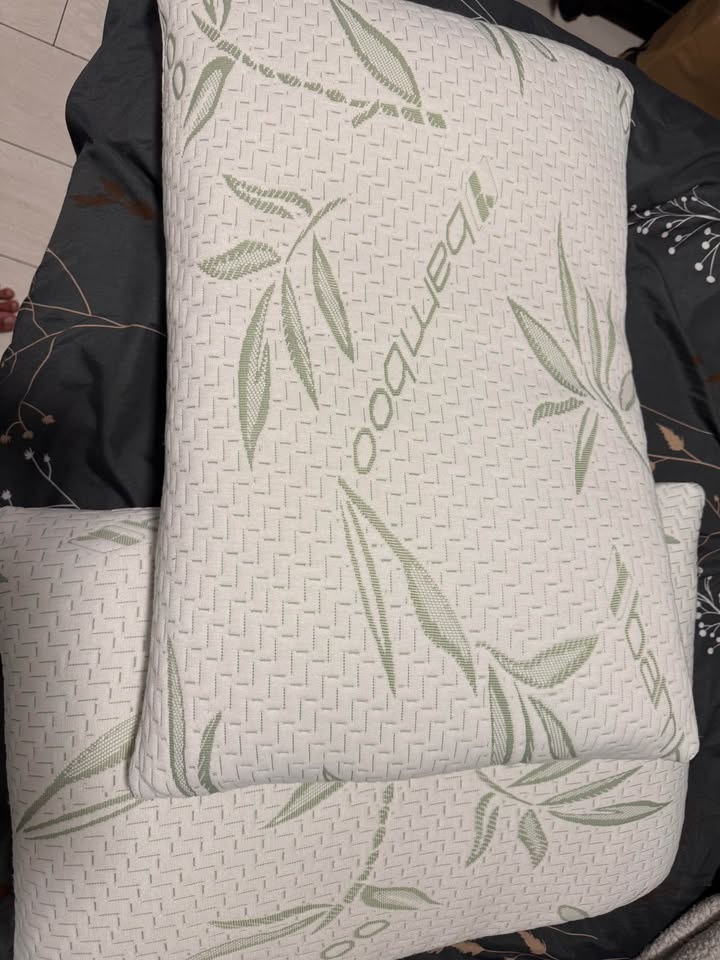 Queen Bamboo Cooling Shredded Memory Foam Pillows (2) - photo 5