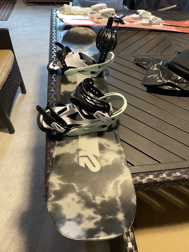 K2 snowboard with binding, 120cm - photo 4
