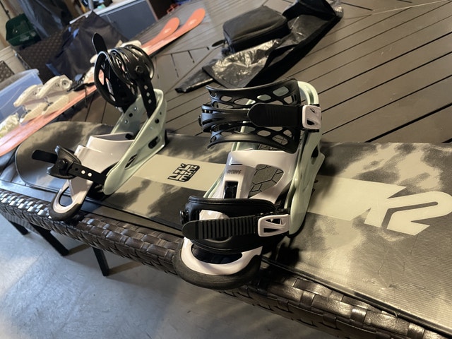 K2 snowboard with binding, 120cm - photo 5