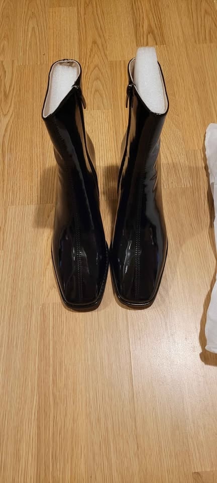 New boots size 9 patent leather - photo 5