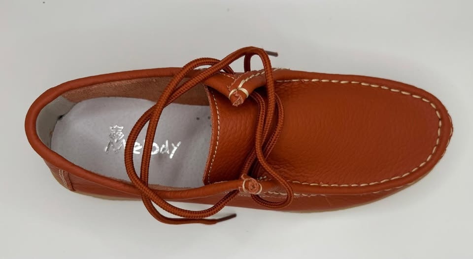 Brand new Melody Cowhide Orange Boots size 7-7.5 - photo 5