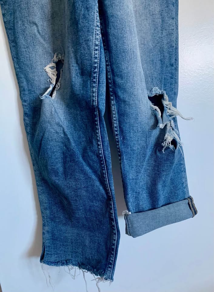 Denim Overalls - photo 2