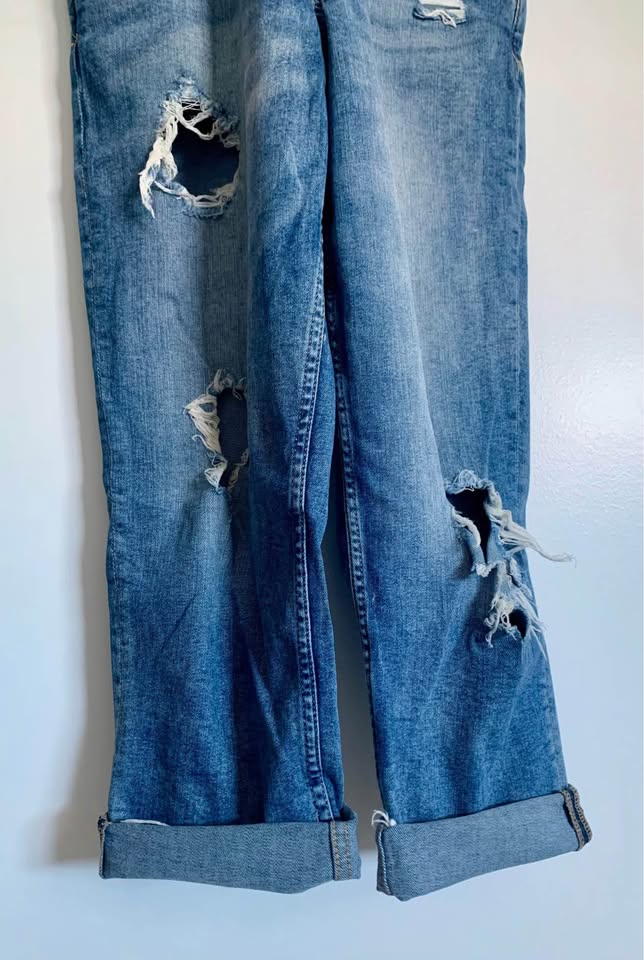 Denim Overalls - photo 3