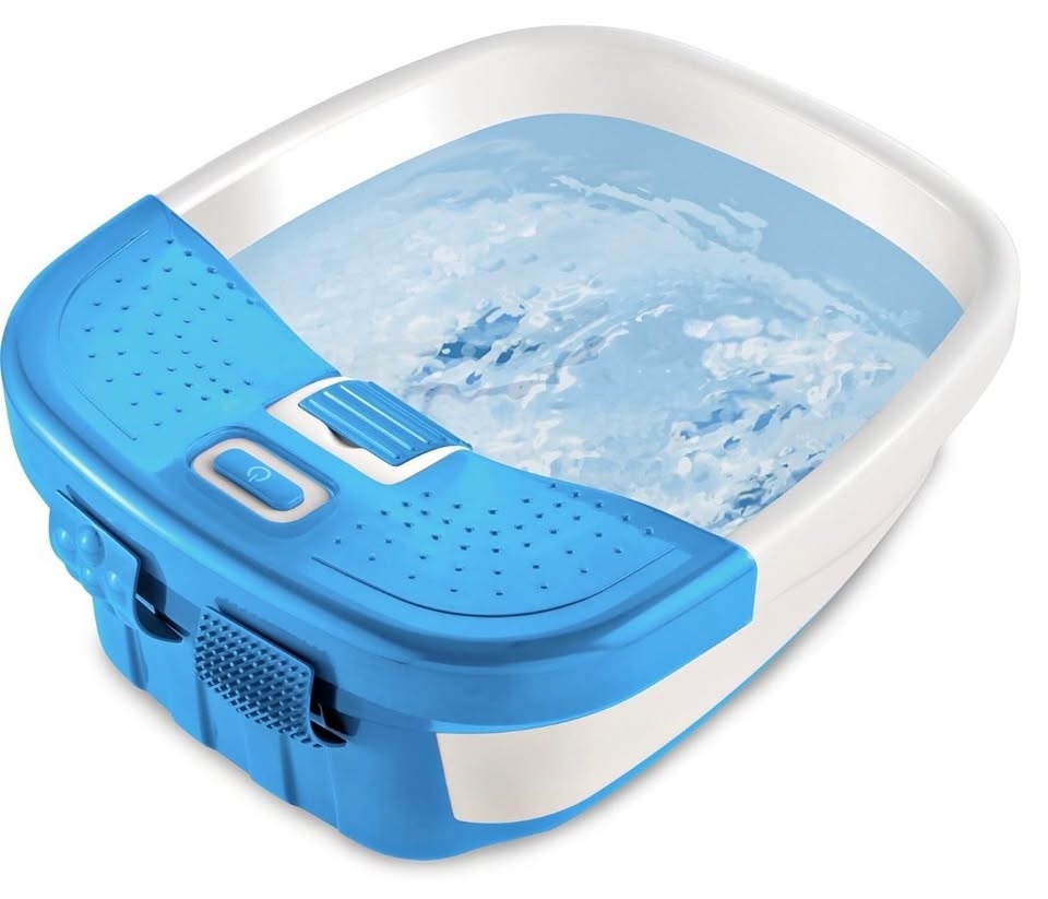 HoMedics Bubble Bliss Deluxe Foot Spa – NEW