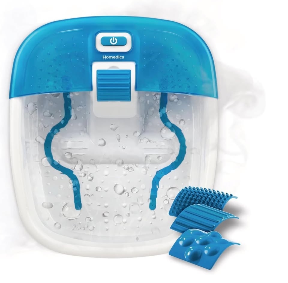 HoMedics Bubble Bliss Deluxe Foot Spa – NEW - photo 3