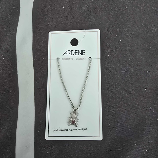 Ardene Teddy Bear Necklace