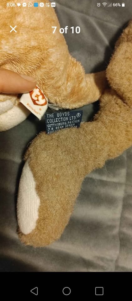 Vintage, plush, collectible teddy bears. $2 ea. - photo 5