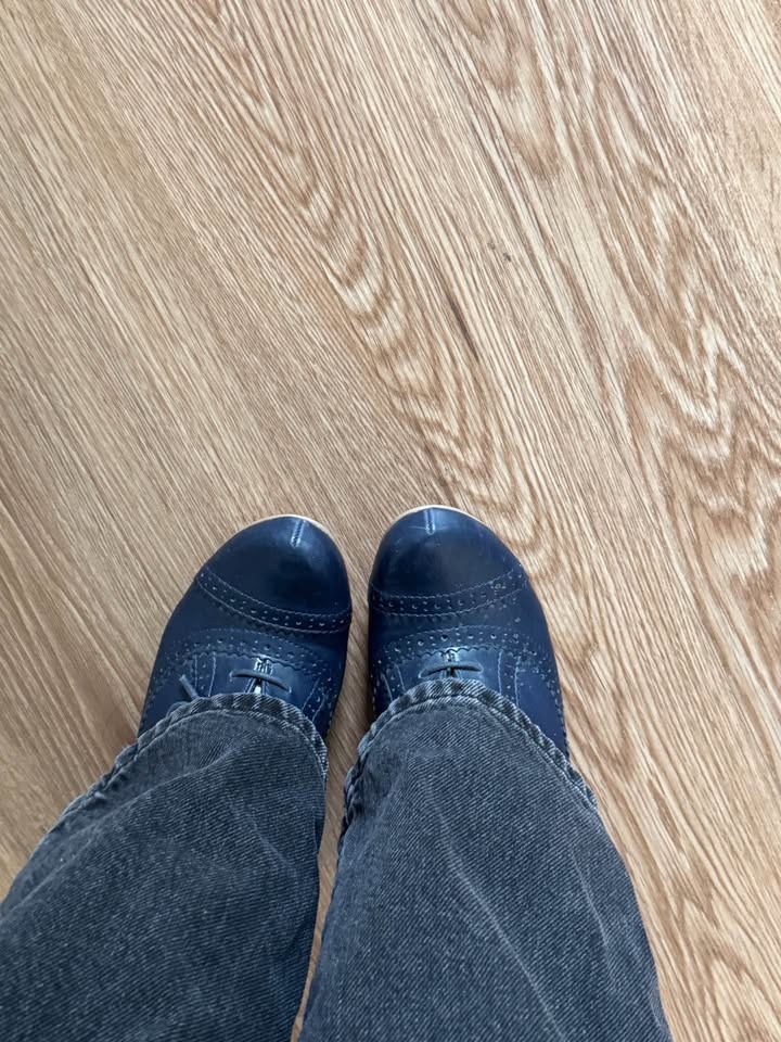 vintage oxford leather heels - photo 3