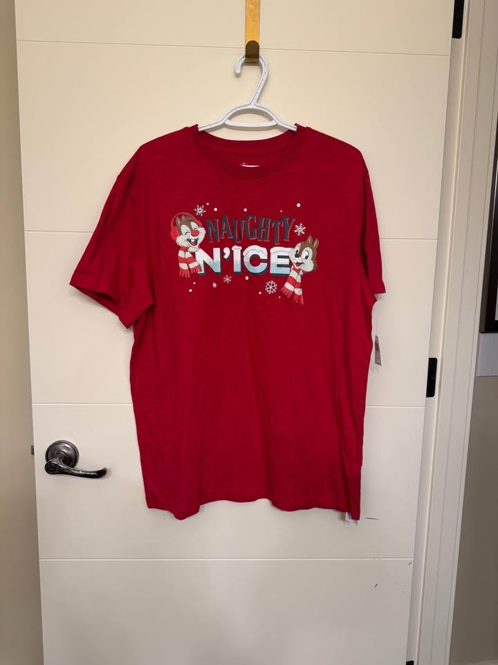 Disney Chip & Dale Naughty Nice T-shirt large - photo 3