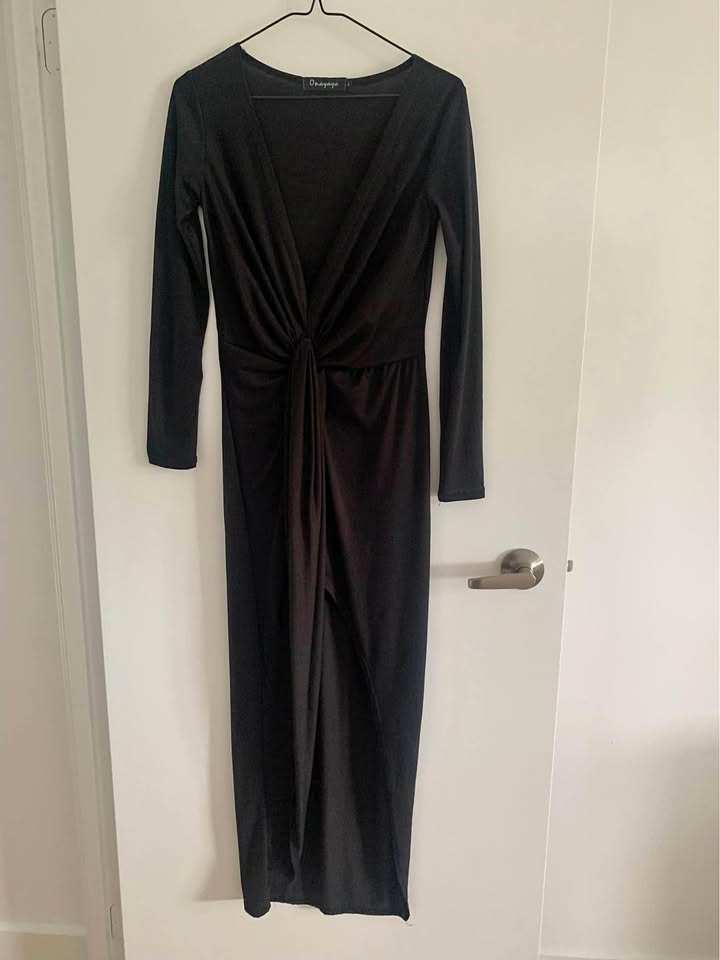 Long Crisscross Dress