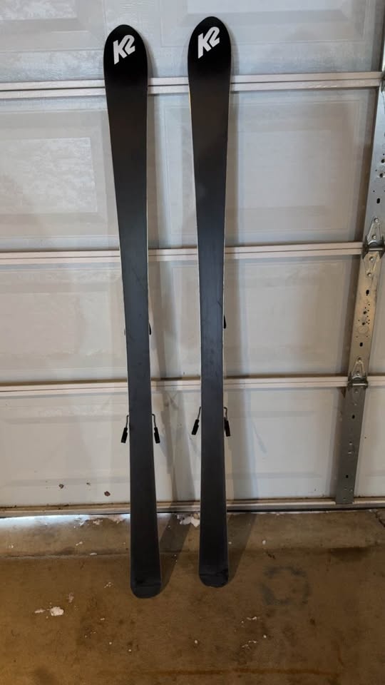 K2 Axis skis with Salomon bindings 167cm - photo 4