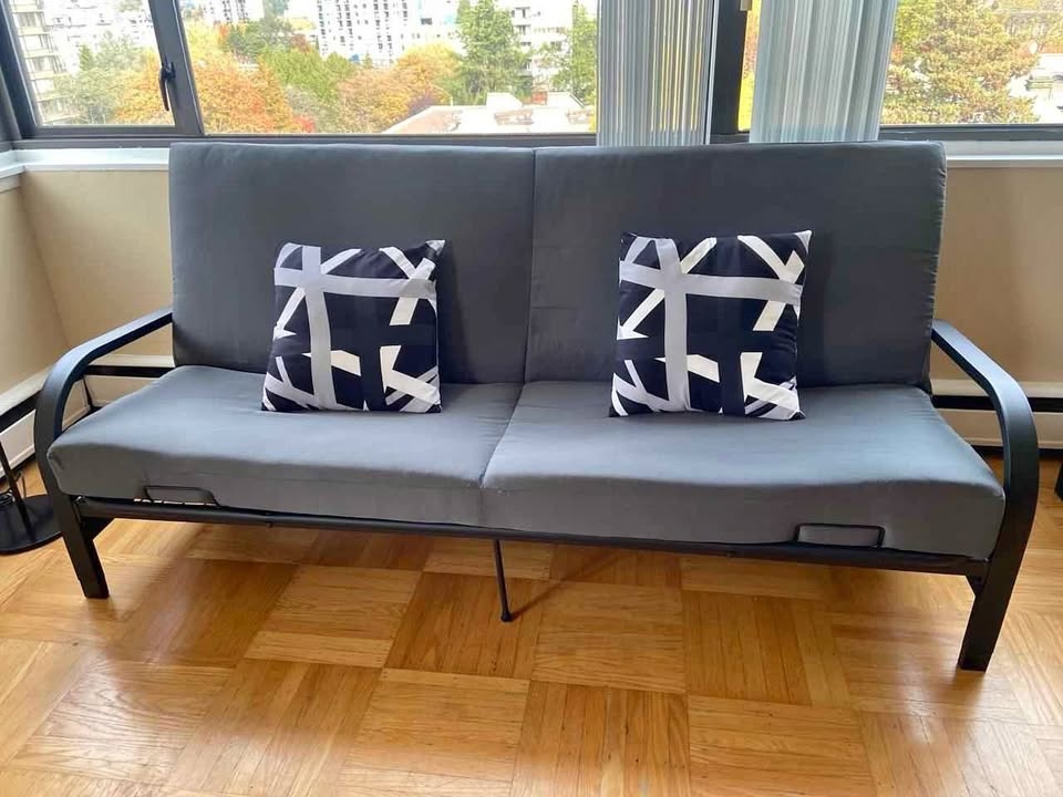 Sofa Bed with 2 cushions