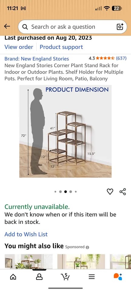 Versatile Corner Shelf/Plant Stand - photo 3