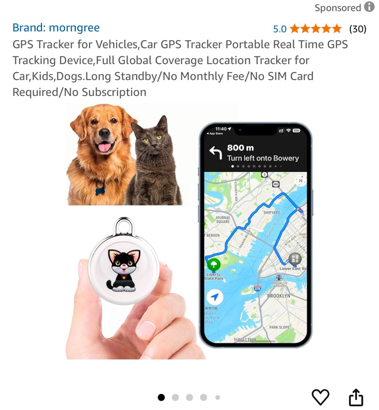 FindmyTag GPS Tracker for Pets - photo 3