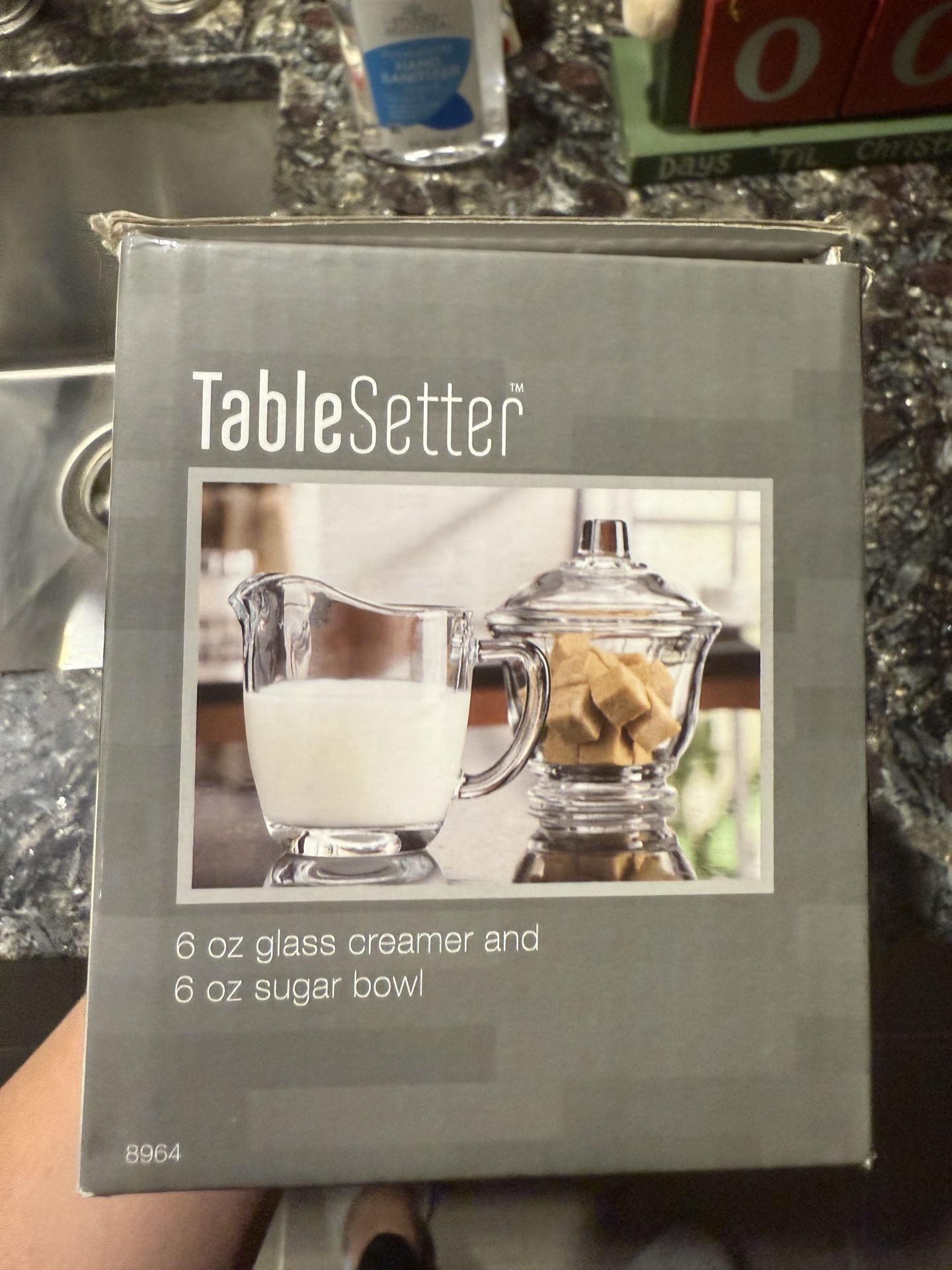 New Glass Creamer & Sugar Bowl - photo 2