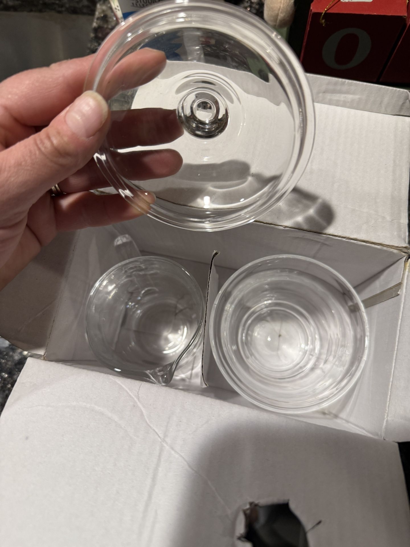 New Glass Creamer & Sugar Bowl - photo 3