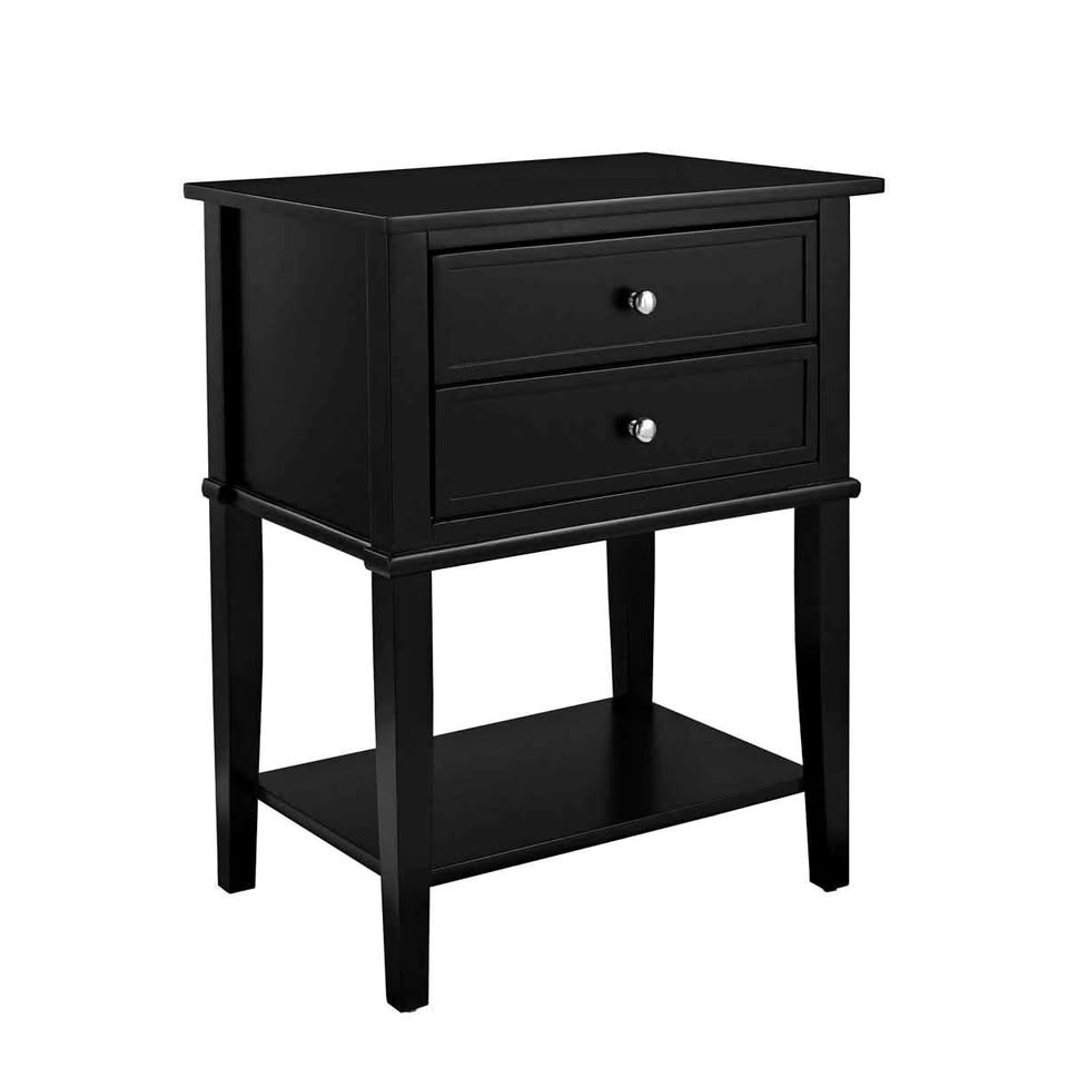 Waifair 2-Drawer End Table with Storage