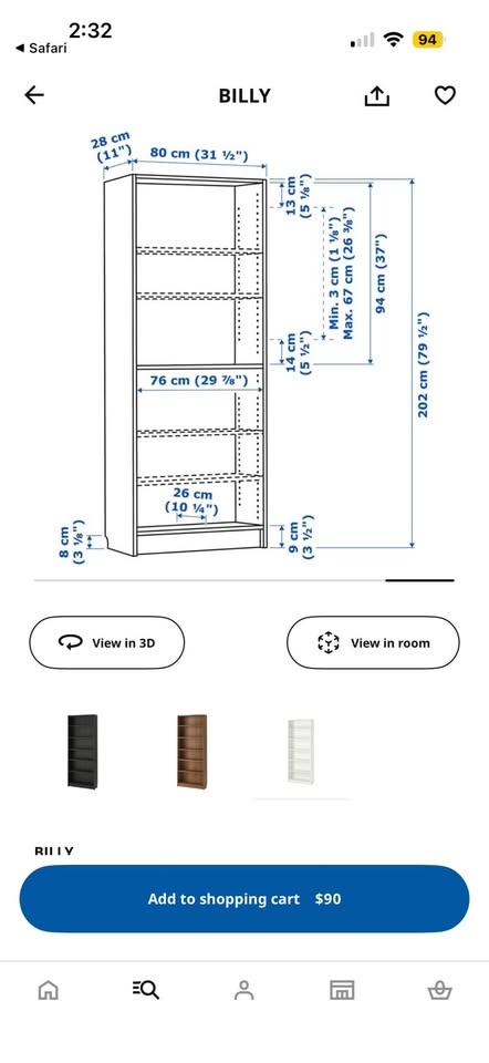 [Moving Sales] IKEA Billy Bookshelf - photo 5