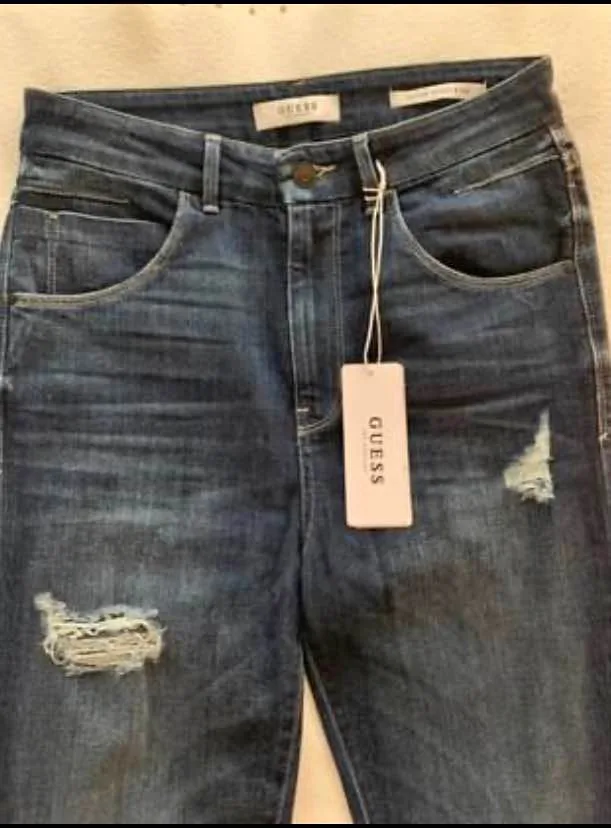 GUESS HIGH RISE JEANS 28R thumbnail