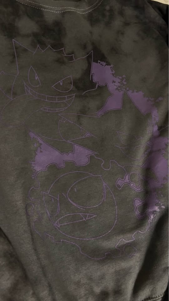 hot topic gengar evolution pokémon sweater - photo 2