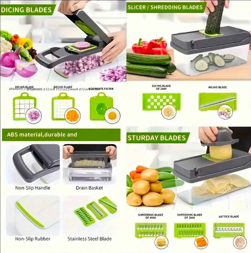 16-In-1 Vegetable Cutter - photo 2