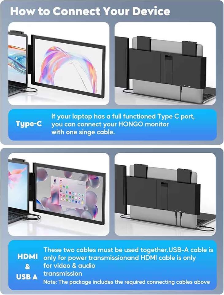 Laptop Screen Extender 14 - photo 4