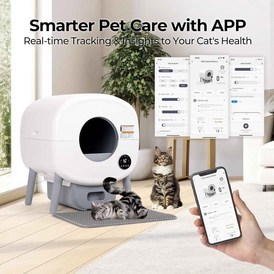 Automatic Cat Litter Box with App Control XL - photo 3