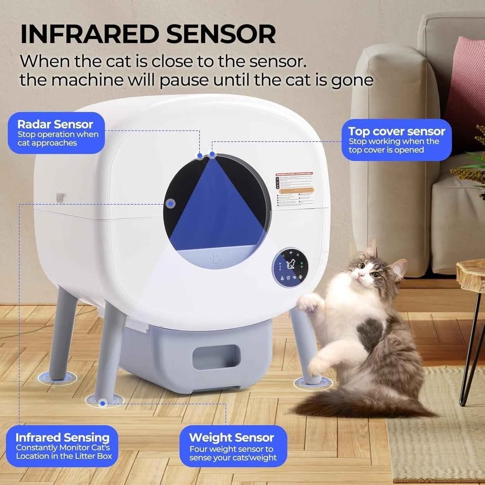 Automatic Cat Litter Box with App Control XL - photo 5