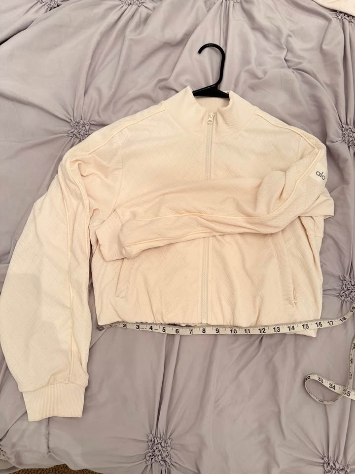 Alo Yoga Cropped “Doubles” Full-Zip - photo 3