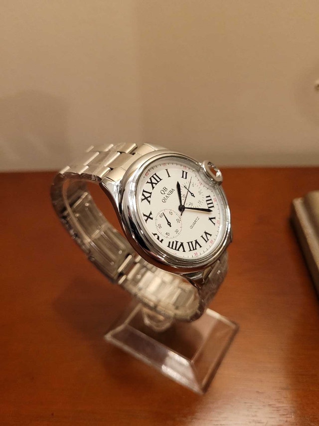 Brand New Silver Qianba Quartz Men's Watch - photo 3
