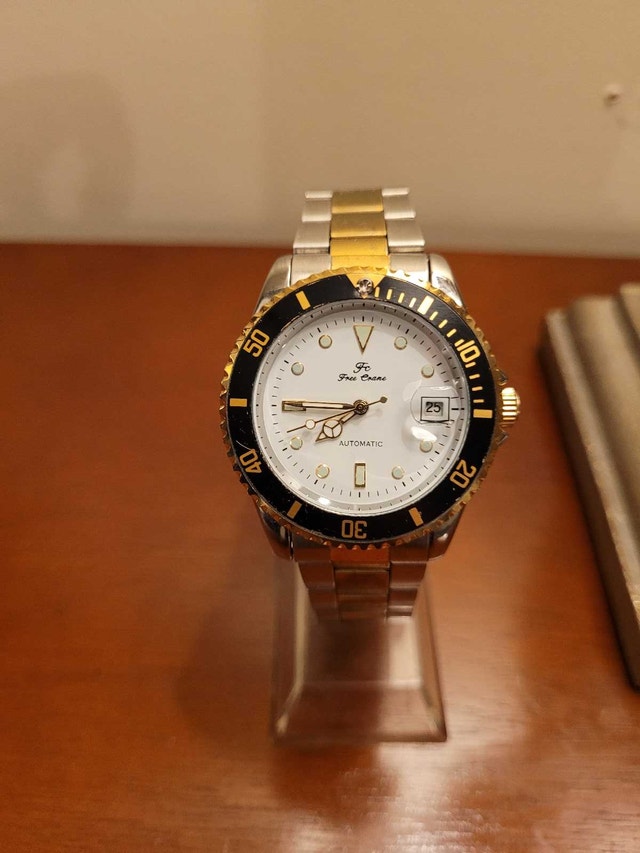 Men's Gold Two-Tone Automatic Watch