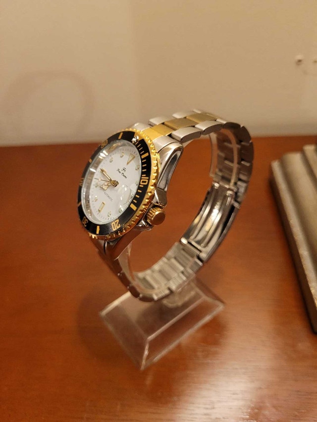Men's Gold Two-Tone Automatic Watch - photo 2