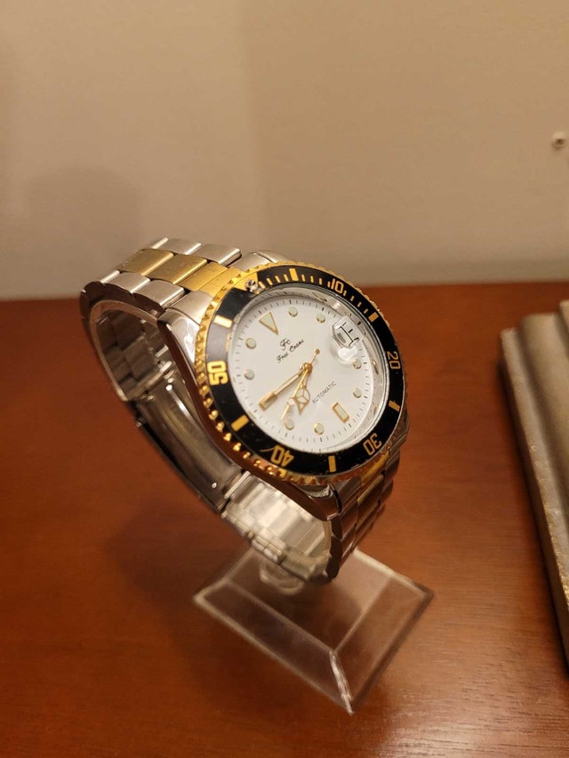Men's Gold Two-Tone Automatic Watch - photo 3